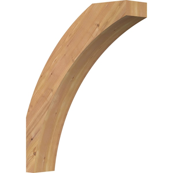 Ekena Millwork 5 1/2"W x 24"D x 30"H Thorton Smooth Knee Brace, Western Red Cedar BRC06X24X30THR00SWR - main